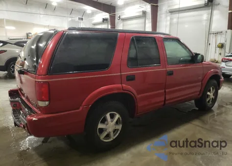 2000 Oldsmobile Bravada из США, поврежденный, VIN 1GHDT13W0Y2144348